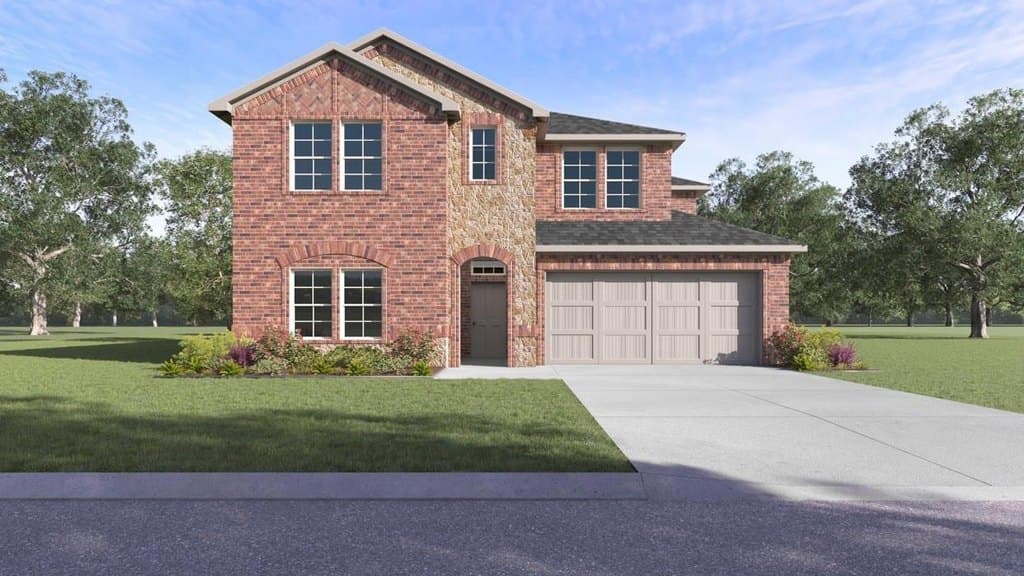 4 bedroom house for sale at 9516 Bently Blvd Aubrey - $555,990