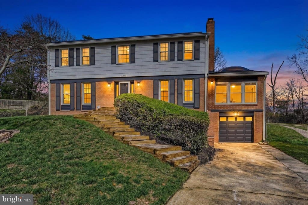 4 bedroom house for sale at 9206 Muskogee Pl Adelphi - $600,000