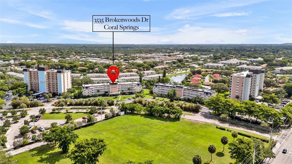 2 bedroom condo for sale at 3535 Broken Woods Dr Apt 302 Coral Springs - $160,000