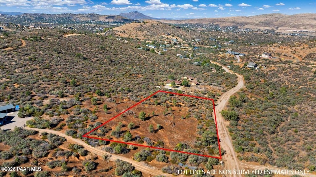 land for sale at 6265 E Vista Del Oro Dr Prescott 86303 - $150,000