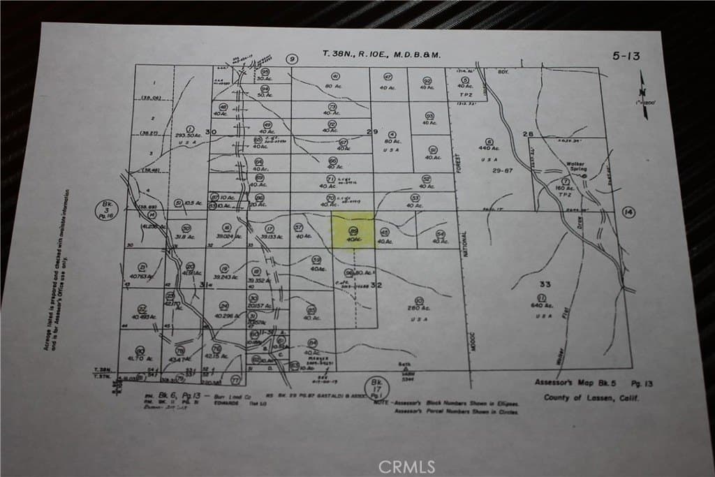 land for sale at 005 # 130-089 Bieber - $19,900