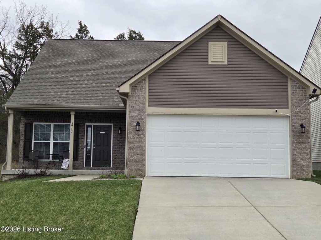 3 bedroom house for sale at 8717 Warbler Branch Way Louisville - $336,000