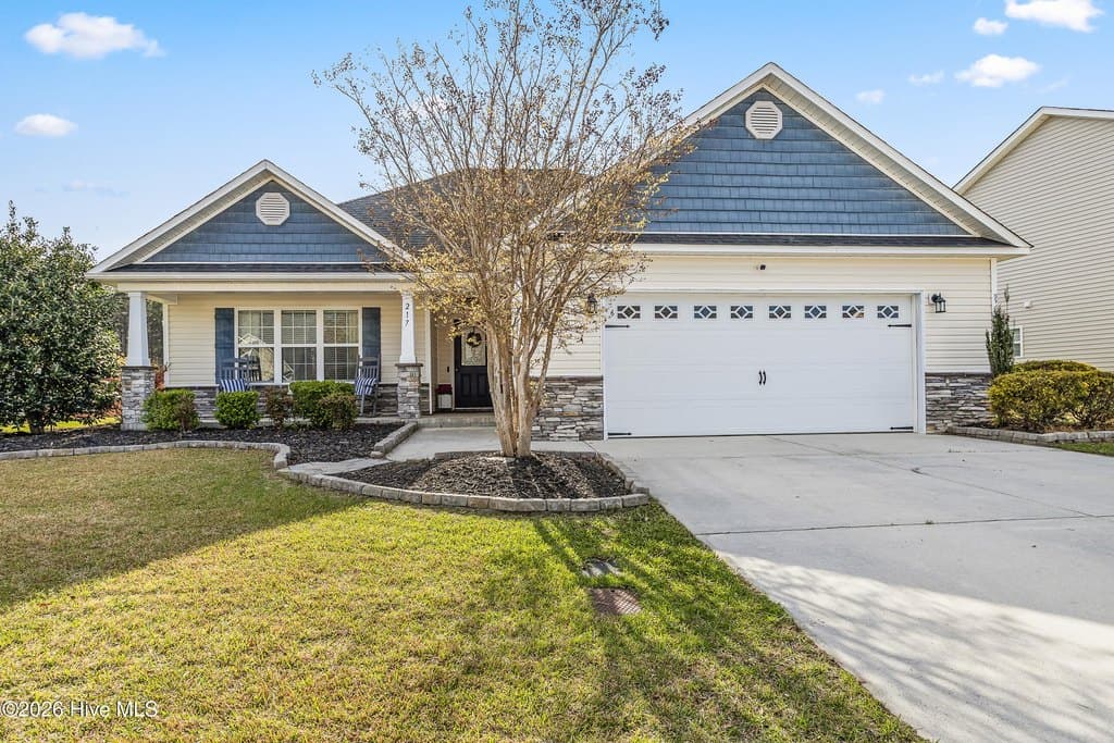 3 bedroom house for sale at 217 Merin Height Rd Jacksonville 28546 - $299,900