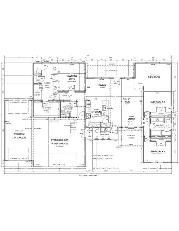 3 bedroom house for sale at 343722 Rock View Trl Chandler - $420,100