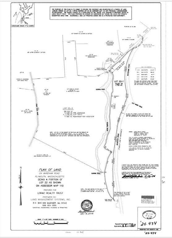 land for sale at Wareham Rd Plymouth 02360 - $199,000