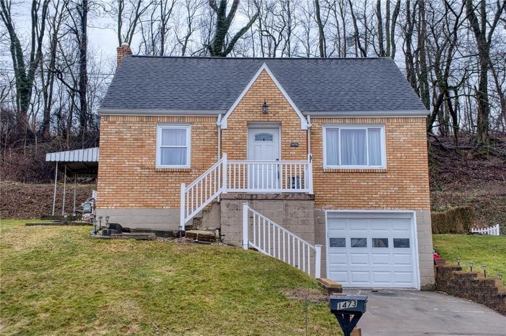 3 bedroom house for sale at 1473 Blossom Hill Rd Castle Shannon - $245,000