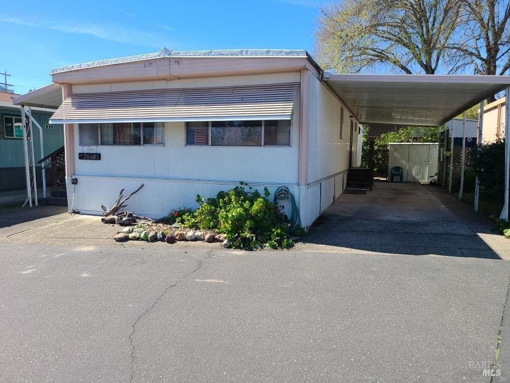 2 bedroom mobile home for sale at 660 Leslie St Spc 49 Ukiah 95482 - $45,000