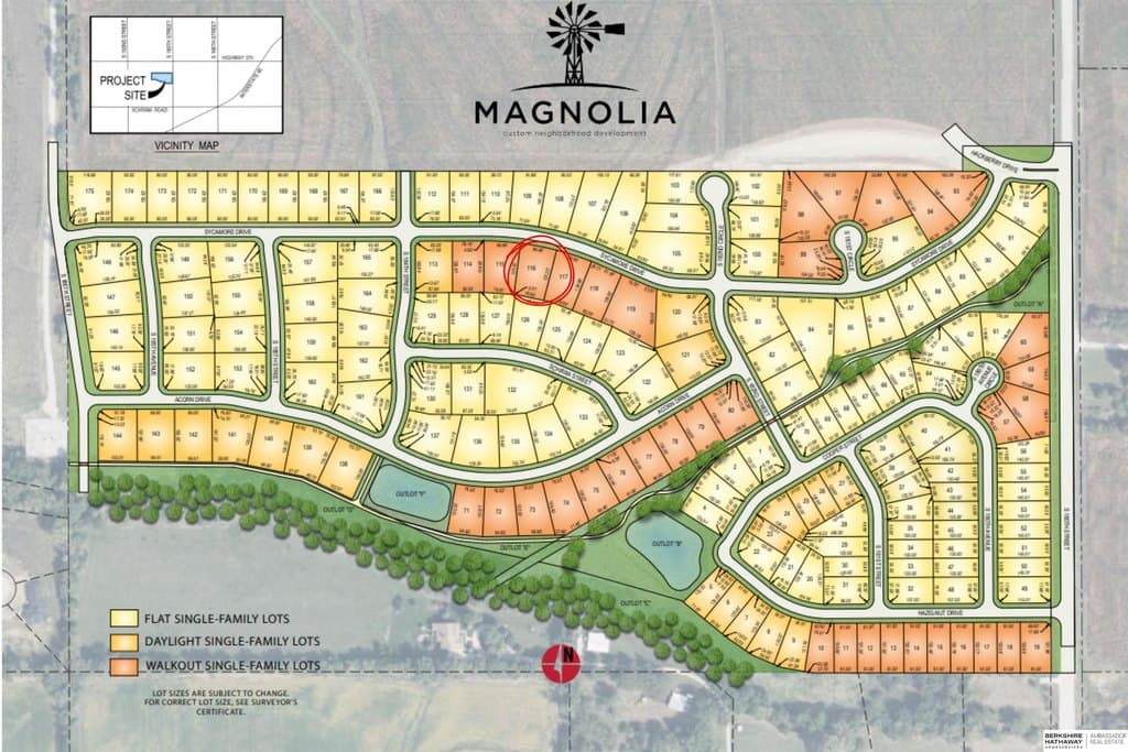 land for sale at 18305 Sycamore Dr Gretna 68028 - $98,500