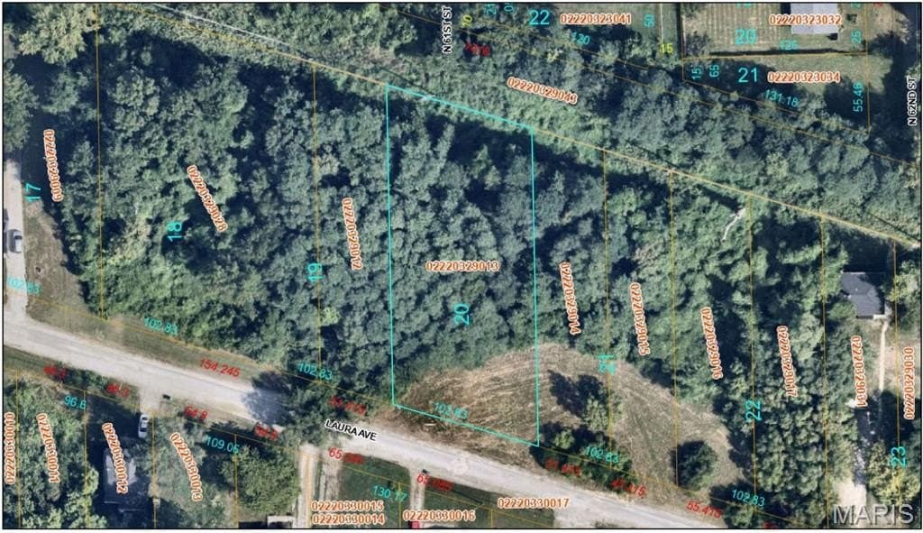 land for sale at 6101 Laura Ave Centreville - $11,000