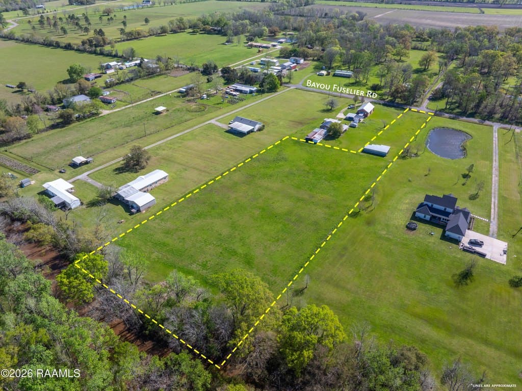 land for sale at Bayou Fuselier Rd Lot 3A Arnaudville - $116,000