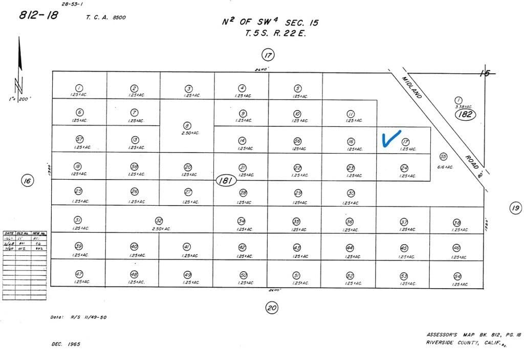land for sale at Address Not Available Blythe - $15,000