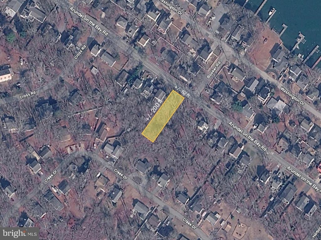 land for sale at 3338 Arundel on the Bay Rd Annapolis Neck - $50,000