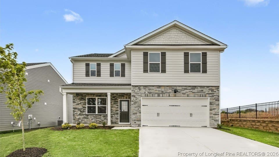 4 bedroom house for sale at 81 Discovery Way Spring Lake 28390 - $384,190