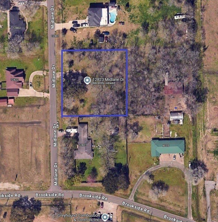 land for sale at 12823 Midlane Dr Brookside Village - $234,900