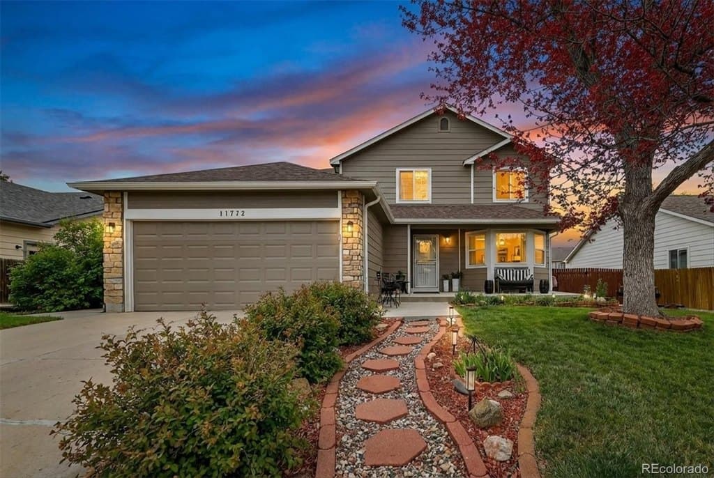 4 bedroom house for sale at 11772 Glencoe Cir Thornton 80233 - $575,000