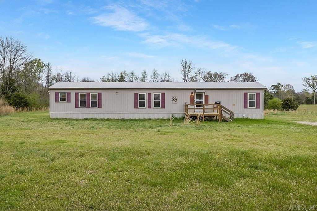 3 bedroom mobile home for sale at 6136 N Highway 29 Blevins - $200,000
