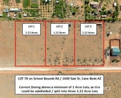 land for sale at 3 S School Bound-404-198 Rd Parcel Number Cane Beds - $130,000