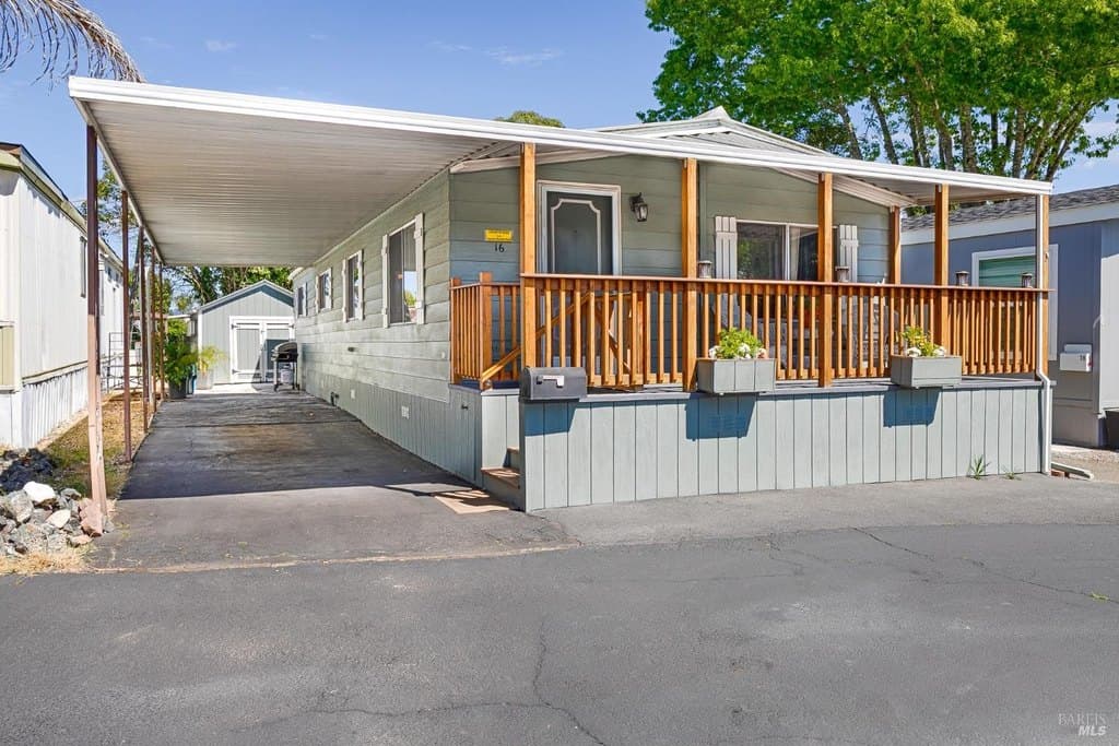 2 bedroom mobile home for sale at 16 Terrace Dr Cotati 94931 - $189,000