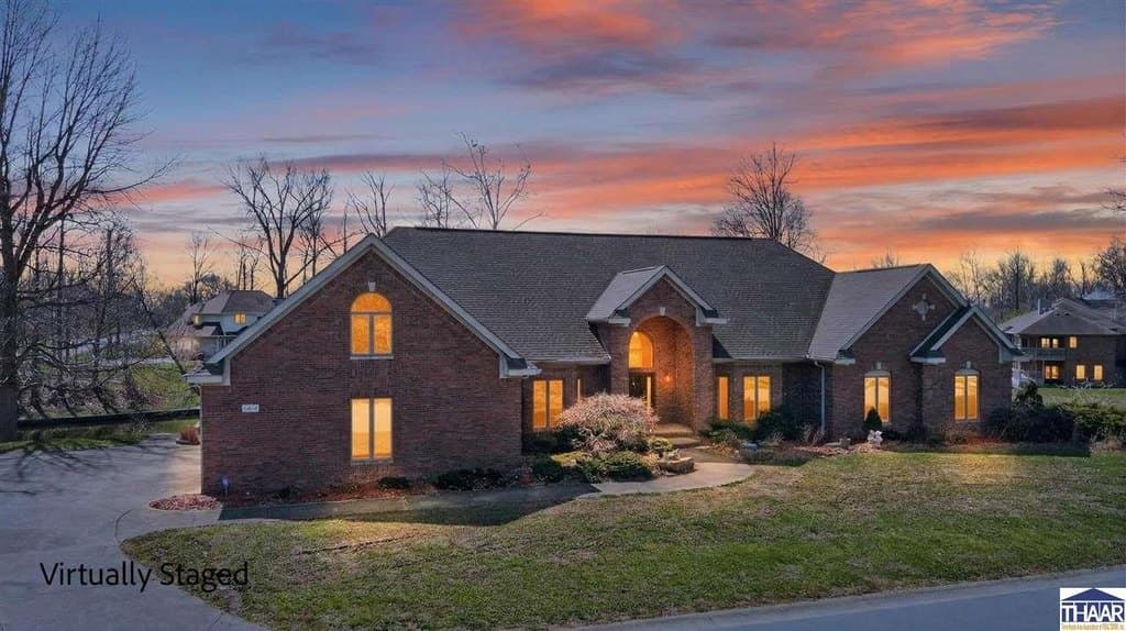 3 bedroom house for sale at 4301 Golf Bag Ln Terre Haute 47802 - $790,000