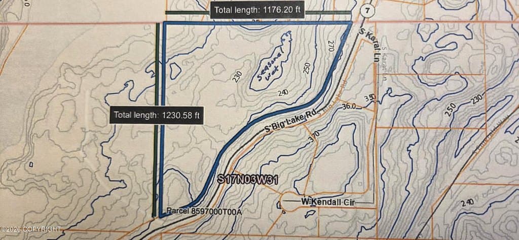 land for sale at Tr A S Big Lake Rd Big Lake - $300,000