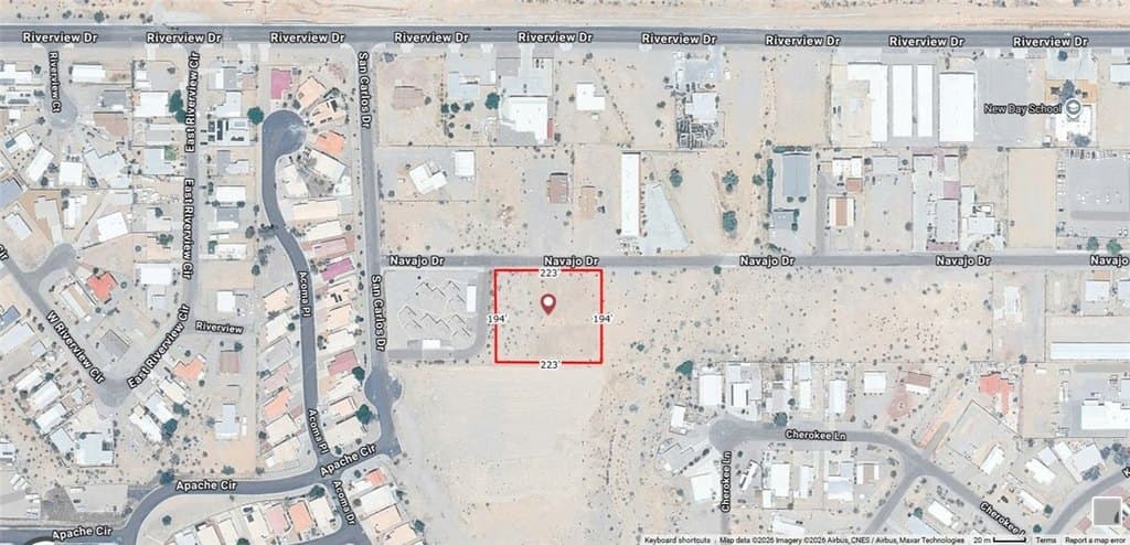 land for sale at 1240 Navajo Dr Bullhead City 86442 - $75,000