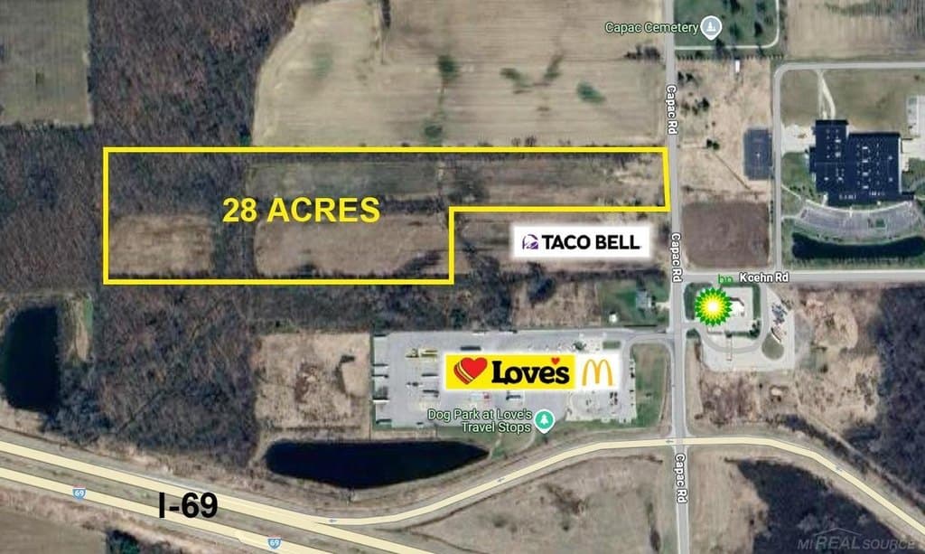 land for sale at 3283 Capac Rd Capac - $395,000