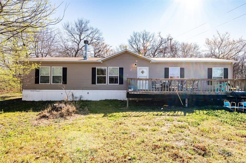 3 bedroom mobile home for sale at 9554 N 234 Rd Beggs - $239,900