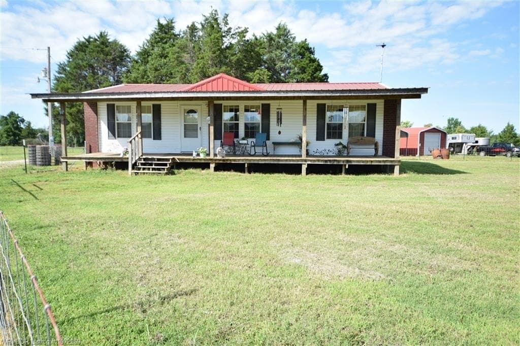 3 bedroom mobile home for sale at 467646 E 1030 Rd Akins - $299,900
