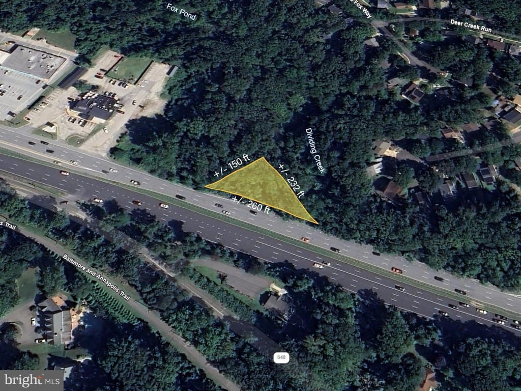 land for sale at 981 Ritchie Hwy Arnold - $50,000