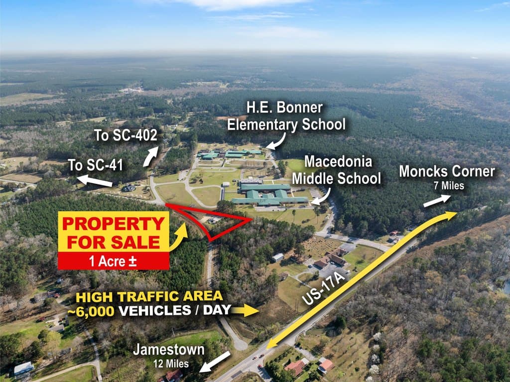 land for sale at 1042 Bethera Rd Bonneau - $275,000