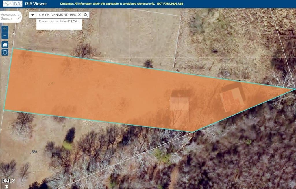 land for sale at 416 Chic Ennis Rd Benson 27504 - $100,000