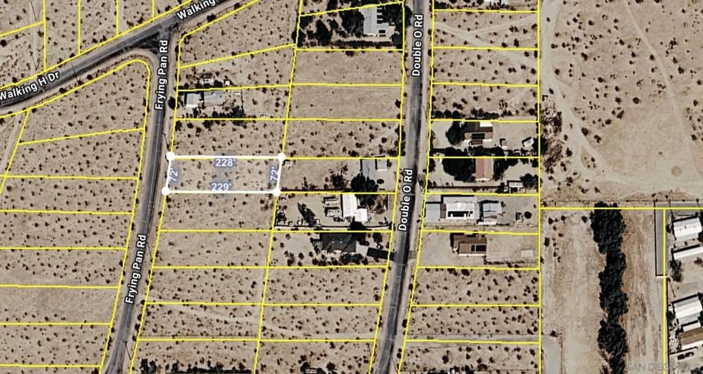 land for sale at Frying Pan Rd Unit 107 Borrego Springs - $7,500