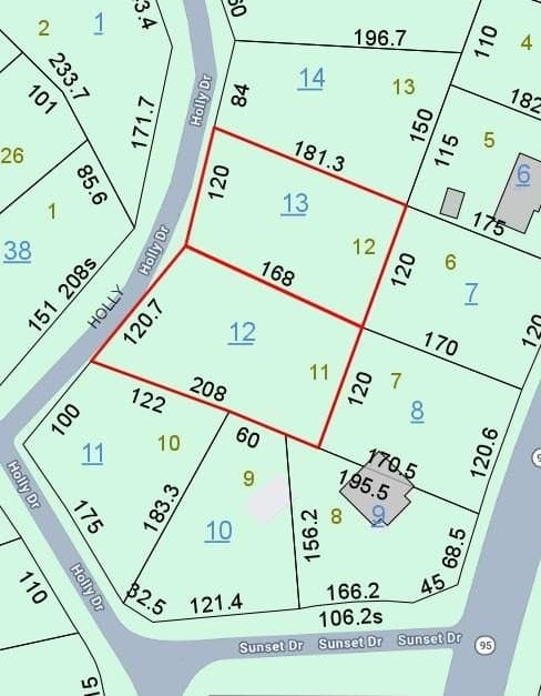 land for sale at Holly Drive-Sunset Acres Abbeville - $25,000