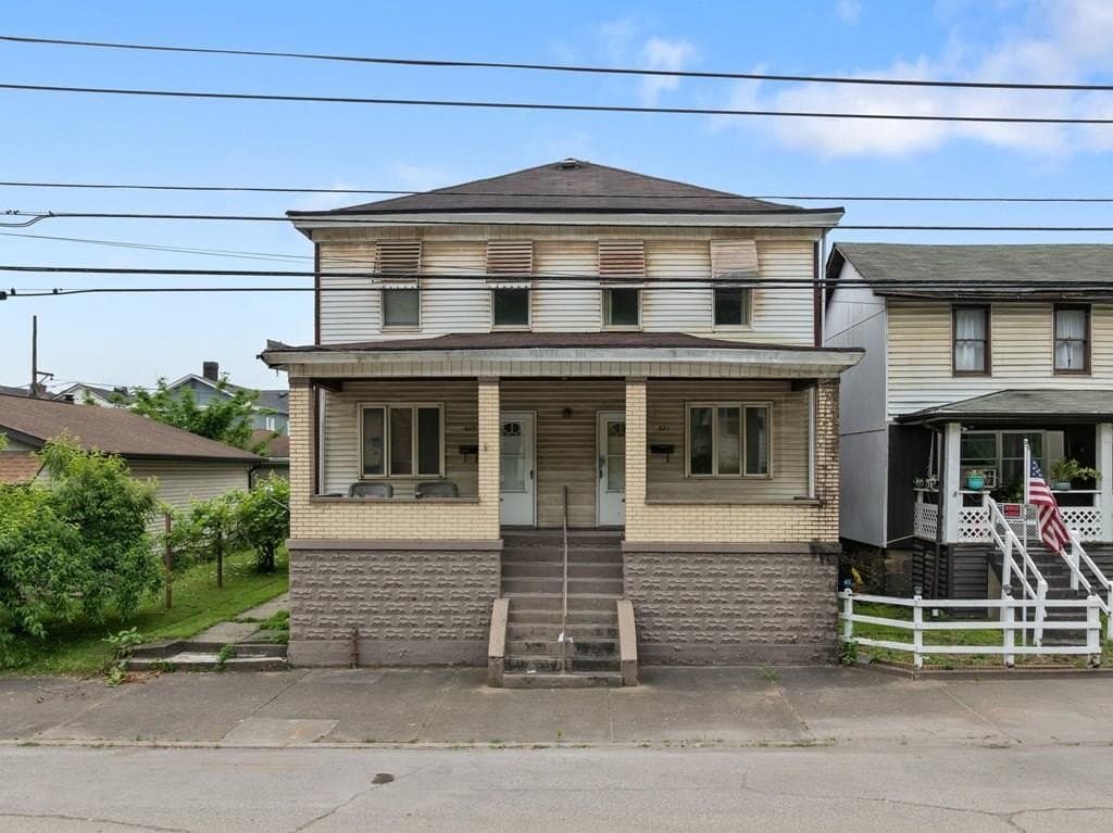 5 bedroom multi-family for sale at 521-523 McMechen St Benwood - $66,000