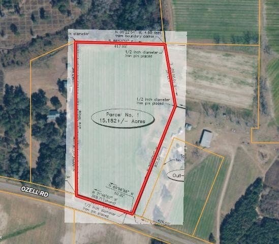 land for sale at 0000 Ozell Rd Boston - $179,000