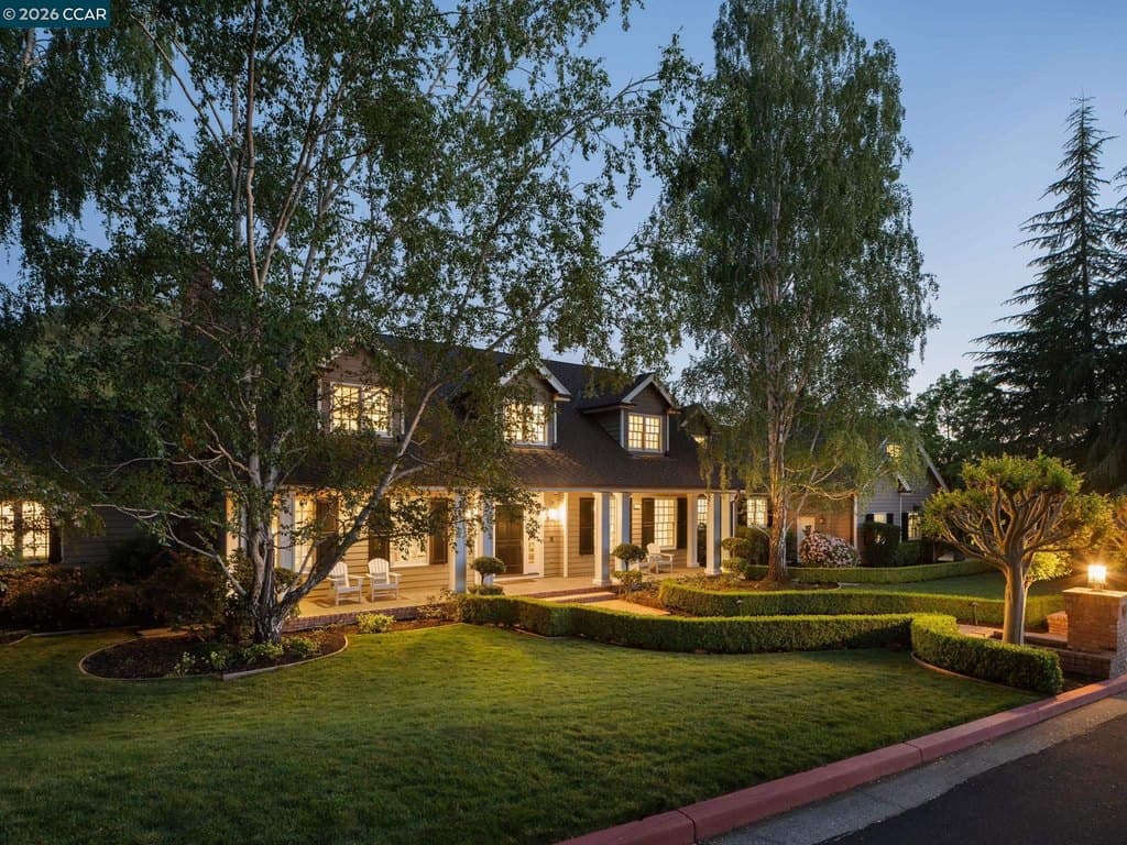 6 bedroom house for sale at 295 Barrington Ln Alamo - $5,458,800
