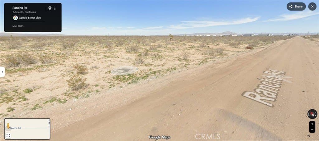 land for sale at Rancho Rd Adelanto - $550,000