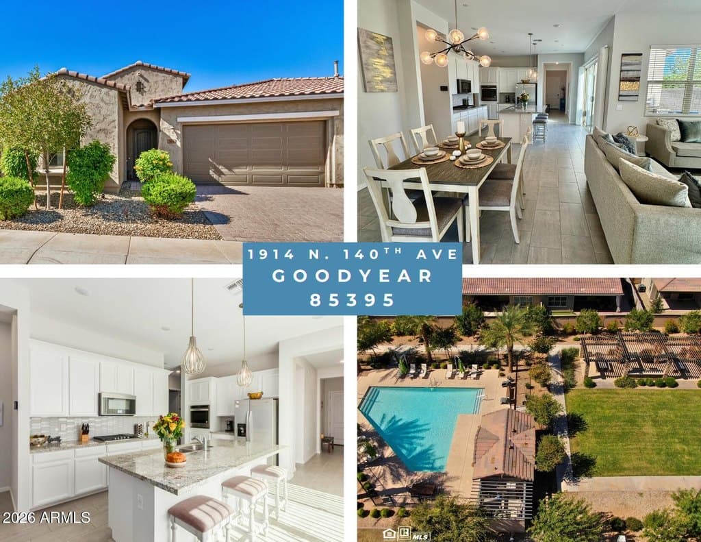 3 bedroom townhouse for sale at 1914 N 140th Ave Goodyear 85395 - $462,900