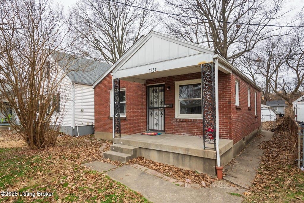 2 bedroom house for sale at 3664 Kahlert Ave Louisville - $129,900