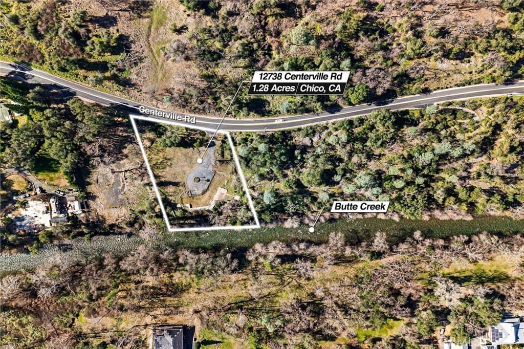 land for sale at 12738 Centerville Rd Butte Creek Canyon - $175,000