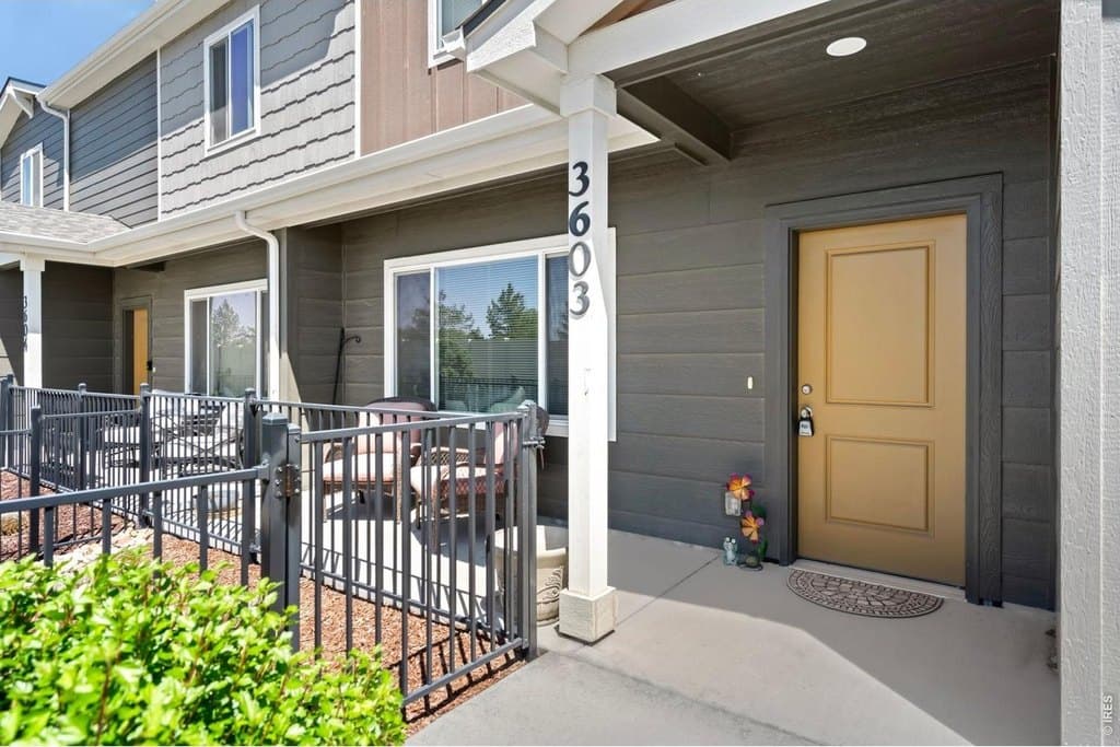 3 bedroom townhouse for sale at 3603 Ronald Reagan Ave Wellington 80549 - $380,000