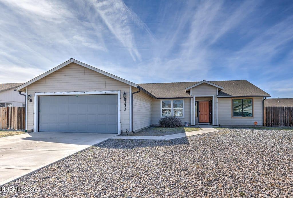3 bedroom house for sale at 133 Prairie Ln Fernley 89408 - $357,000