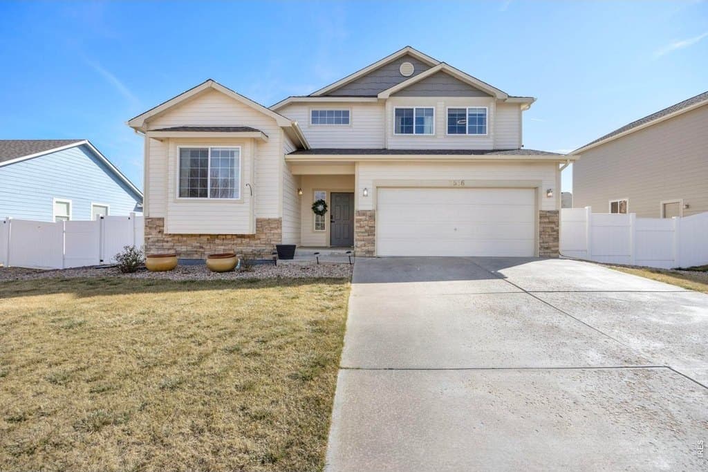 4 bedroom house for sale at 2536 Peppercorn Dr Mead 80542 - $530,000
