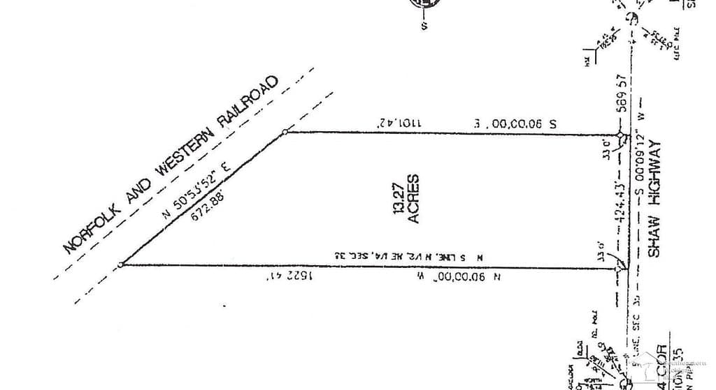 land for sale at 1 Shaw Hwy Britton - $129,900