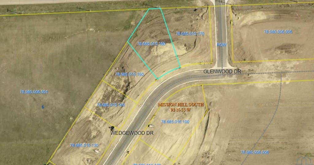 land for sale at 3007 Wedgewood Dr Yankton 57078 - $90,000